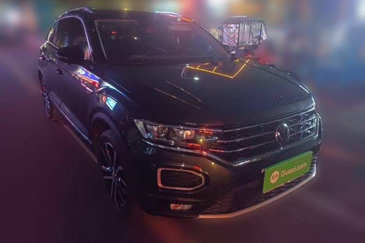 Used Volkswagen T-ROC 2021 Revised Version 280TSI DSG Two-Wheel Drive Comfort & Smart Connectivity Edition Front Right 45 Deg