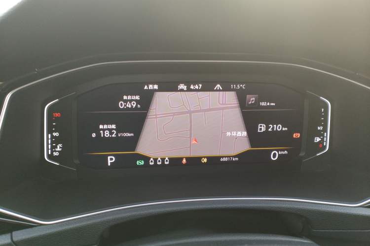 Used Volkswagen T-ROC 2021 280TSI DSG Two-Wheel Drive Comfort Connect Edition Instrument Cluster