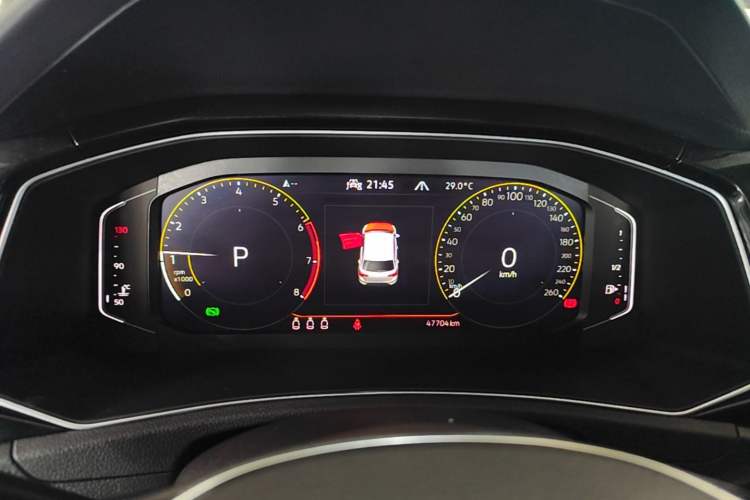 Used Volkswagen T-ROC 2021 Revised Version 280TSI DSG Two-Wheel Drive Elite Connect Edition Instrument Cluster