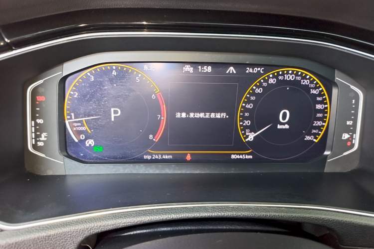 Used Volkswagen T-ROC 2021 280TSI DSG Two-Wheel Drive Comfort Connect Edition Instrument Cluster