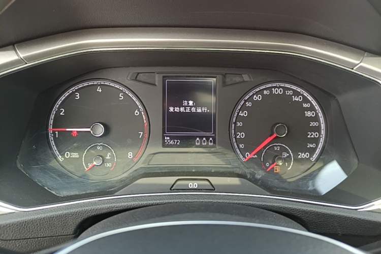 Used Volkswagen T-ROC 2021 Revised Version 280TSI DSG Two-Wheel Drive Elite Connect Edition Instrument Cluster