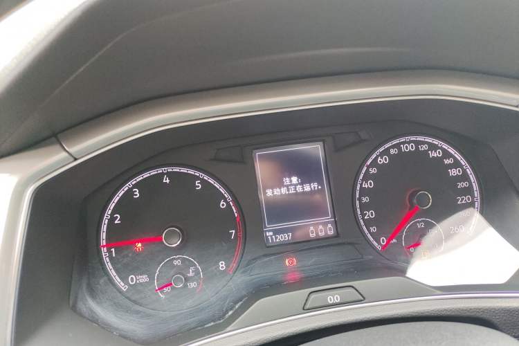 Used Volkswagen T-ROC 2021 Revised Version 280TSI DSG Two-Wheel Drive Elite Connect Edition Instrument Cluster
