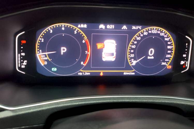 Used Volkswagen T-ROC 2021 280TSI DSG Two-Wheel Drive Comfort Connect Edition Instrument Cluster