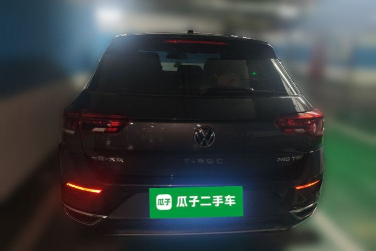 Used Volkswagen T-ROC 2021 280TSI DSG Two-Wheel Drive Elite Connect Edition Rear