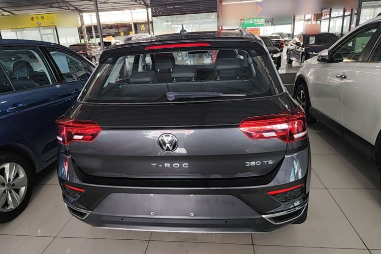 Used Volkswagen T-ROC 2021 Revised Version 280TSI DSG Two-Wheel Drive Elite Connect Edition Rear