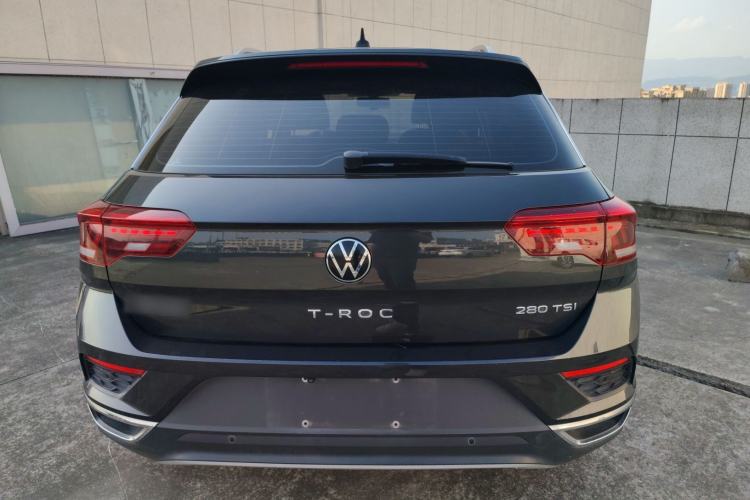 Used Volkswagen T-ROC 2021 280TSI DSG Two-Wheel Drive Elite Connect Edition Rear
