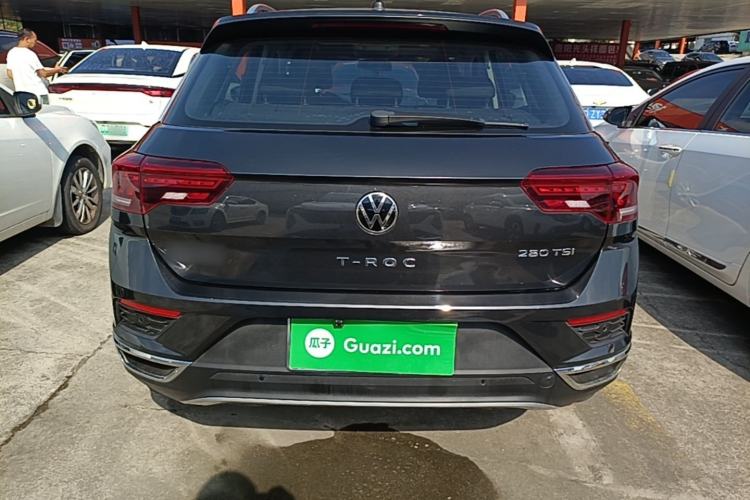 Used Volkswagen T-ROC 2021 Revised Version 280TSI DSG Two-Wheel Drive Elite Connect Edition Rear