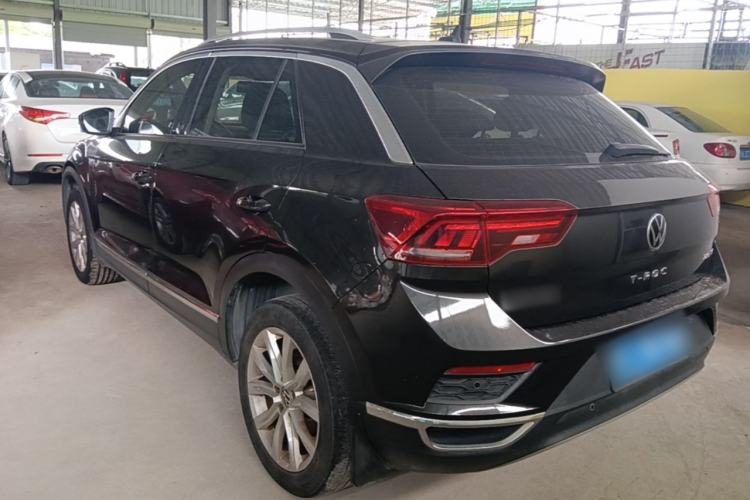 Used Volkswagen T-ROC 2021 Revised Version 280TSI DSG Two-Wheel Drive Elite Connect Edition Rear Left 45 Deg