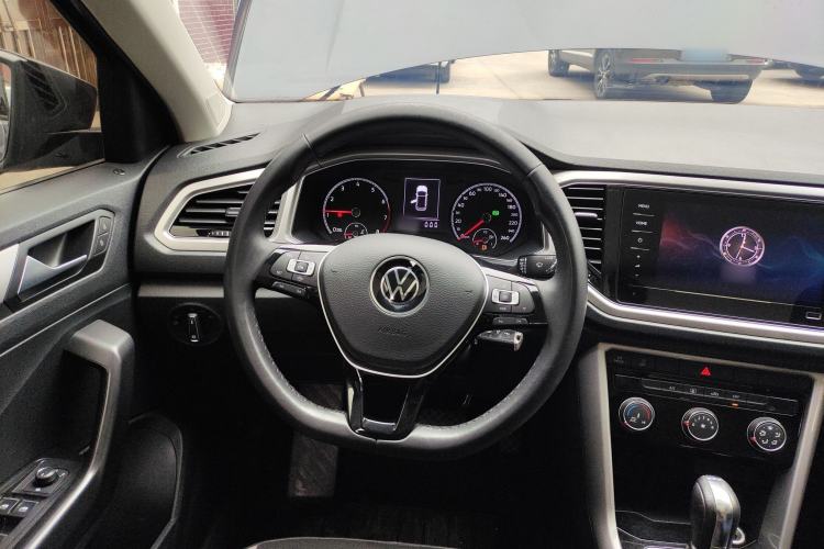 Used Volkswagen T-ROC 2021 Revised Version 280TSI DSG Two-Wheel Drive Elite Connect Edition Steering Wheel