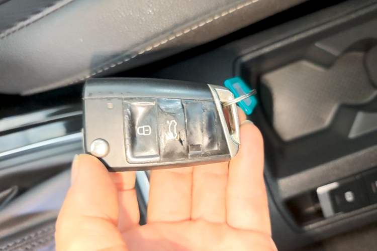 Used Volkswagen T-ROC 2021 280TSI DSG Two-Wheel Drive Comfort Connect Edition Vehicle Key