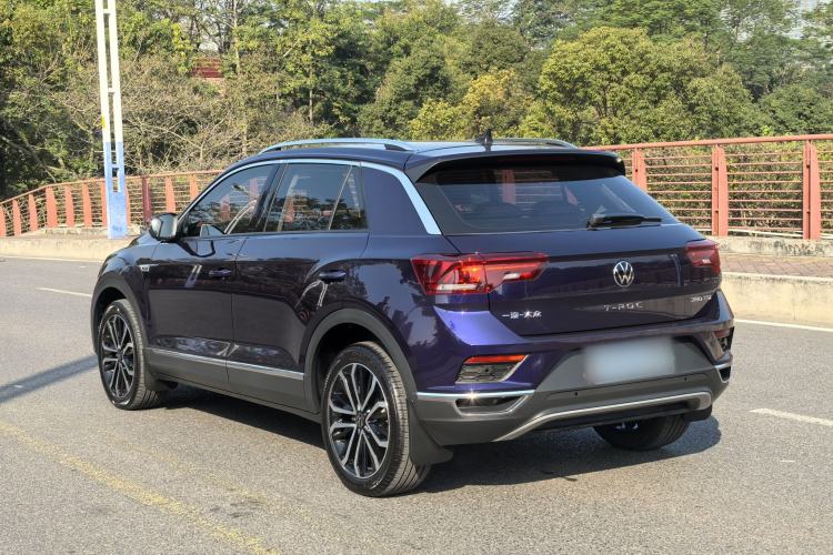 Used Volkswagen T-ROC 2021 280TSI DSG Two-Wheel Drive Comfort Connect Edition Exterior 4