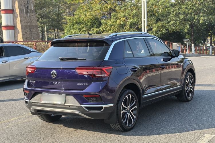 Used Volkswagen T-ROC 2021 280TSI DSG Two-Wheel Drive Comfort Connect Edition Exterior 5