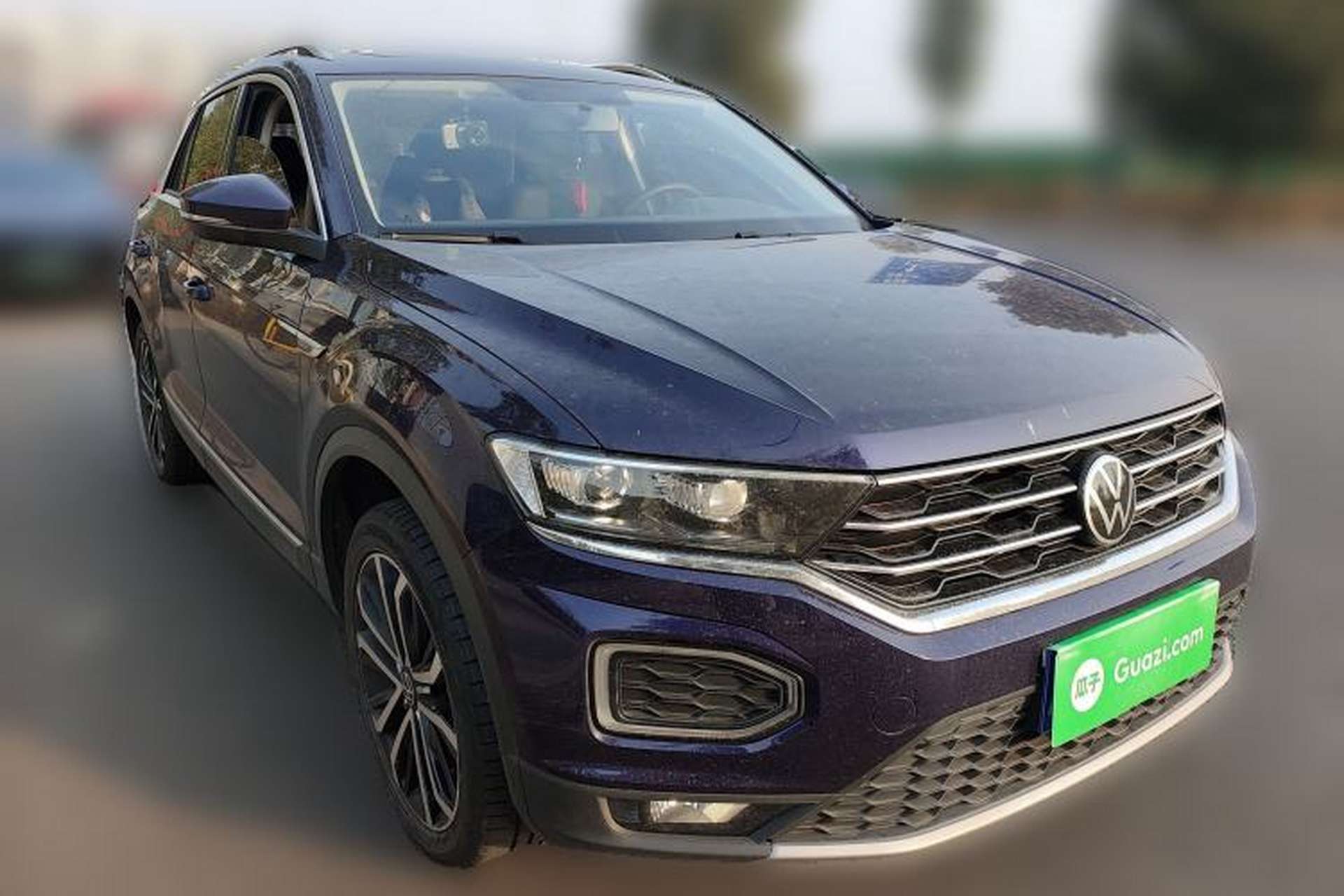 Used Volkswagen T-ROC 2021 280TSI DSG Two-Wheel Drive Comfort Connect Edition Front Right 45 Deg