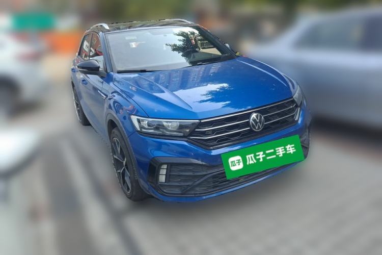 Used Volkswagen T-ROC 2021 280TSI DSG Two-Wheel Drive R-Line Pro Connected Version Front Right 45 Deg