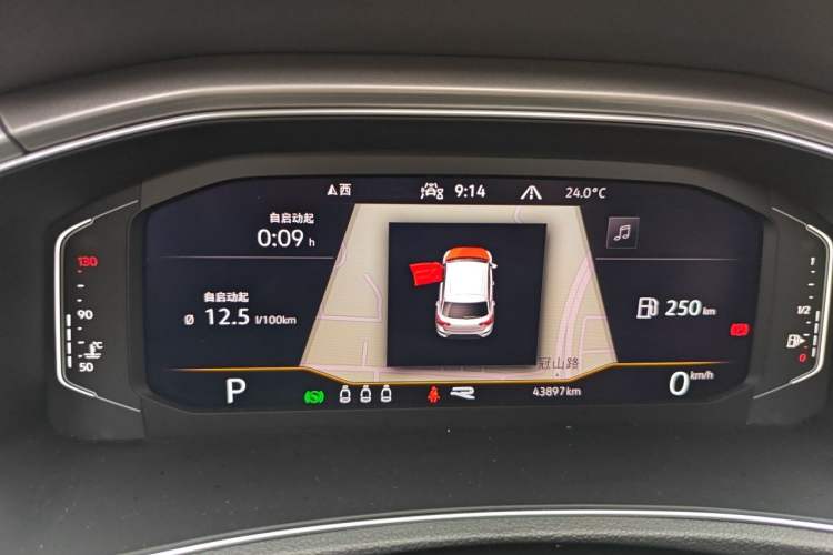 Used Volkswagen T-ROC 2021 280TSI DSG Two-Wheel Drive R-Line Pro Connected Version Instrument Cluster