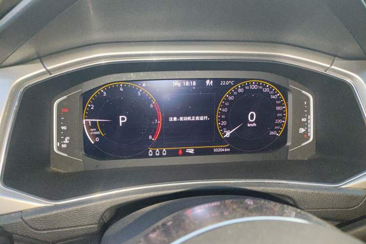 Used Volkswagen T-ROC 2021 280TSI DSG Two-Wheel Drive R-Line Pro Connected Version Instrument Cluster
