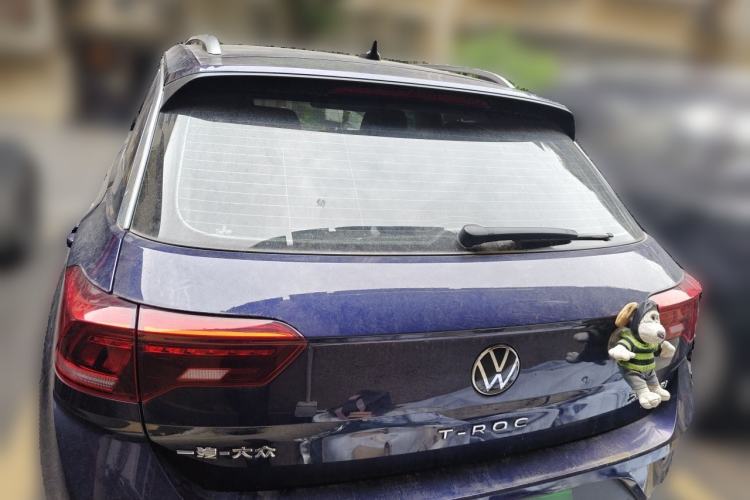 Used Volkswagen T-ROC 2021 280TSI DSG Two-Wheel Drive Comfort Connect Edition Rear