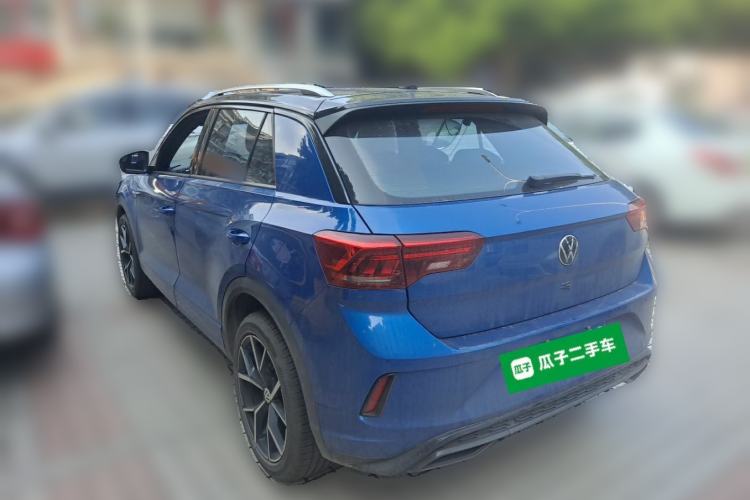 Used Volkswagen T-ROC 2021 280TSI DSG Two-Wheel Drive R-Line Pro Connected Version Rear Left 45 Deg