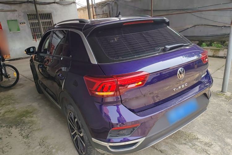 Used Volkswagen T-ROC 2021 Revised Version 280TSI DSG Two-Wheel Drive Comfort & Smart Connectivity Edition Rear Left 45 Deg