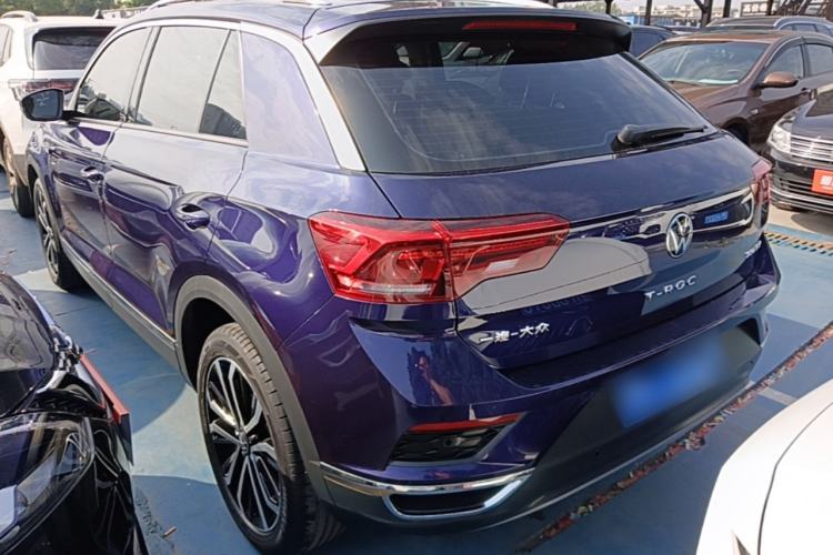 Used Volkswagen T-ROC 2021 Revised Version 280TSI DSG Two-Wheel Drive Comfort & Smart Connectivity Edition Rear Left 45 Deg