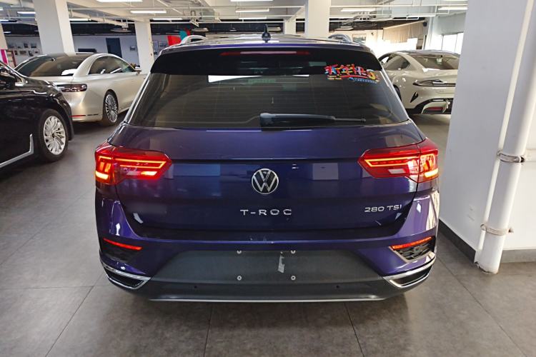 Used Volkswagen T-ROC 2021 280TSI DSG Two-Wheel Drive Comfort Connect Edition Rear