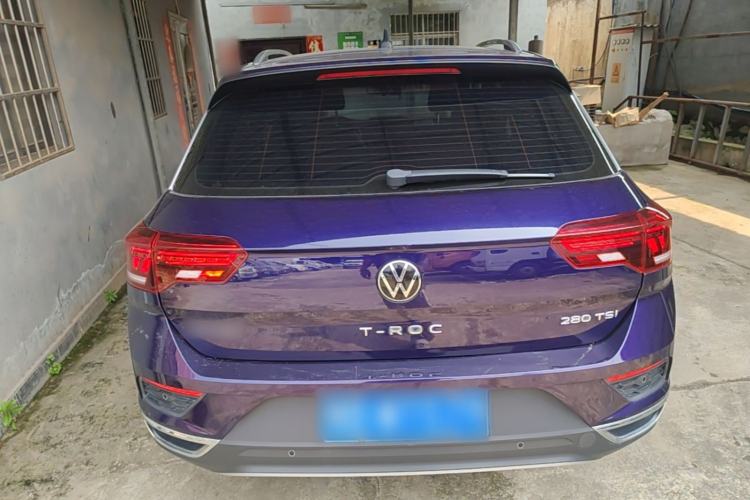 Used Volkswagen T-ROC 2021 Revised Version 280TSI DSG Two-Wheel Drive Comfort & Smart Connectivity Edition Rear