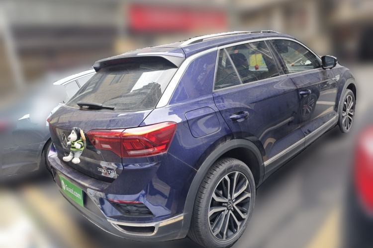 Used Volkswagen T-ROC 2021 280TSI DSG Two-Wheel Drive Comfort Connect Edition Rear Right 45 Deg