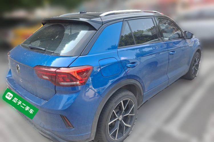 Used Volkswagen T-ROC 2021 280TSI DSG Two-Wheel Drive R-Line Pro Connected Version Rear Right 45 Deg