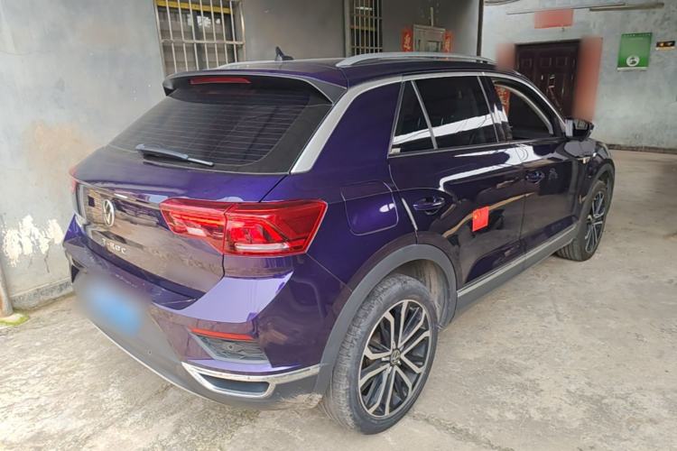 Used Volkswagen T-ROC 2021 Revised Version 280TSI DSG Two-Wheel Drive Comfort & Smart Connectivity Edition Rear Right 45 Deg