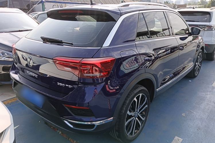 Used Volkswagen T-ROC 2021 Revised Version 280TSI DSG Two-Wheel Drive Comfort & Smart Connectivity Edition Rear Right 45 Deg