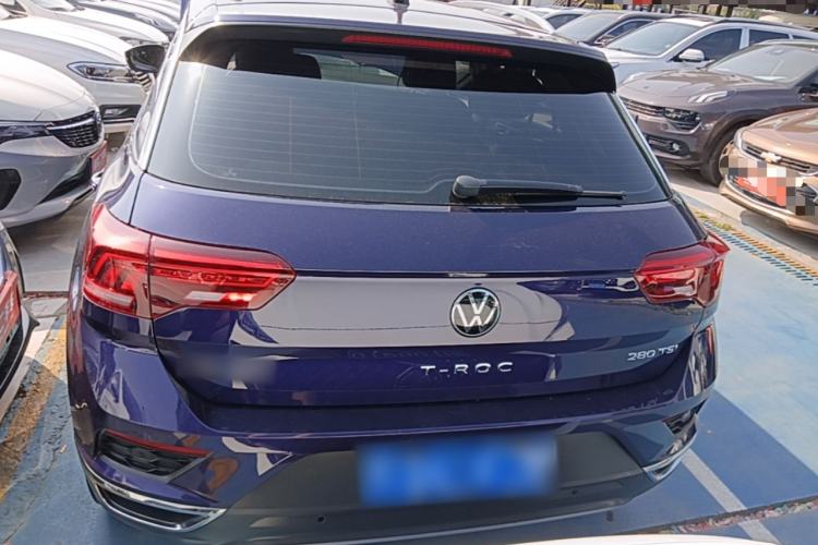Used Volkswagen T-ROC 2021 Revised Version 280TSI DSG Two-Wheel Drive Comfort & Smart Connectivity Edition Rear