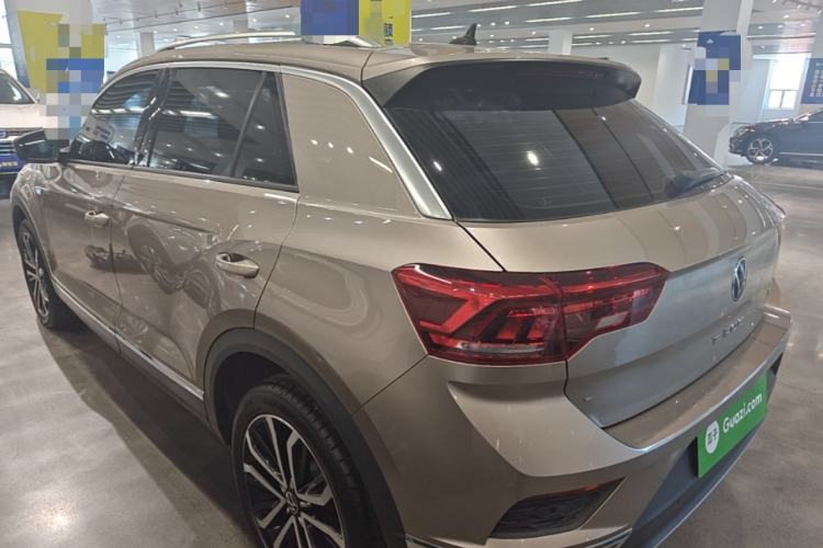 Used Volkswagen T-ROC 2021 280TSI DSG Two-Wheel Drive Comfort Connect Edition Rear Left 45 Deg