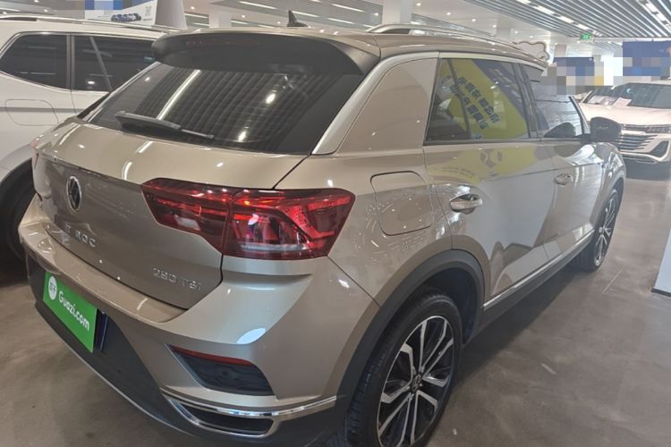 Used Volkswagen T-ROC 2021 280TSI DSG Two-Wheel Drive Comfort Connect Edition Rear Right 45 Deg