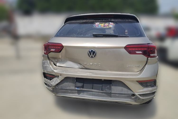 Used Volkswagen T-ROC 2021 280TSI DSG Two-Wheel Drive Elite Connect Edition Rear