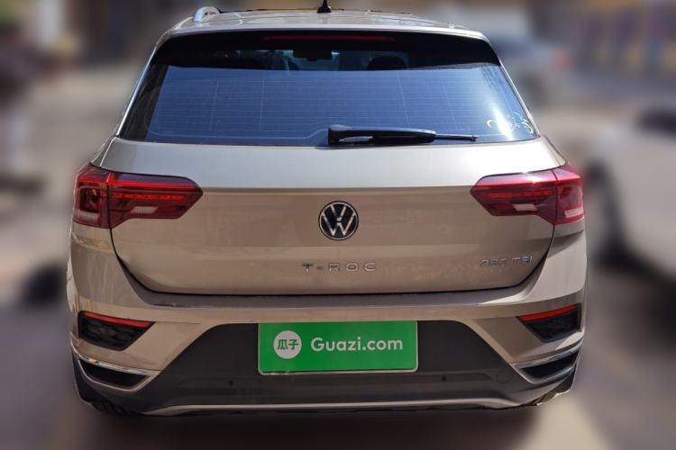 Used Volkswagen T-ROC 2021 280TSI DSG Two-Wheel Drive Comfort Connect Edition Rear