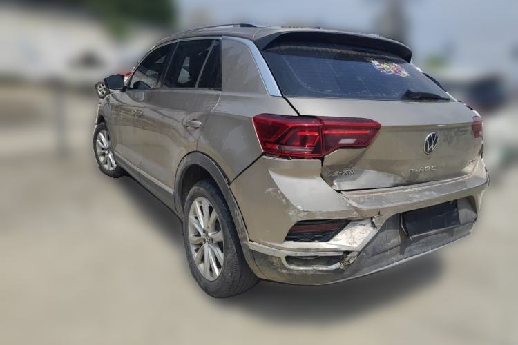Used Volkswagen T-ROC 2021 280TSI DSG Two-Wheel Drive Elite Connect Edition Rear Left 45 Deg