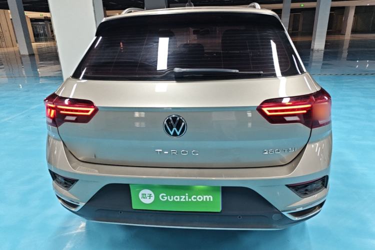 Used Volkswagen T-ROC 2021 280TSI DSG Two-Wheel Drive Comfort Connect Edition Rear