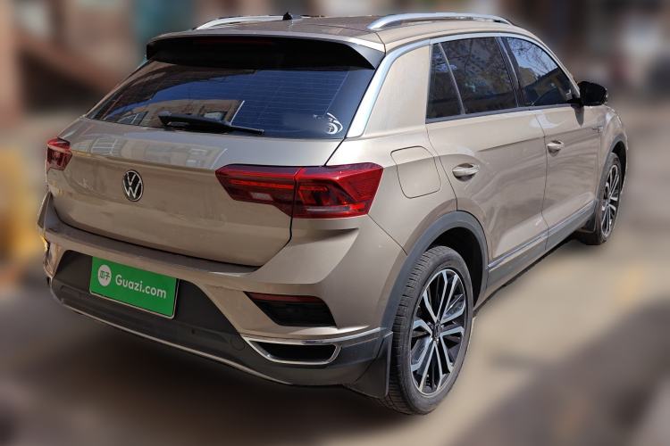 Used Volkswagen T-ROC 2021 280TSI DSG Two-Wheel Drive Comfort Connect Edition Rear Right 45 Deg