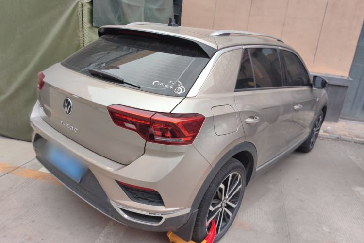 Used Volkswagen T-ROC 2021 280TSI DSG Two-Wheel Drive Comfort Connect Edition Rear Right 45 Deg