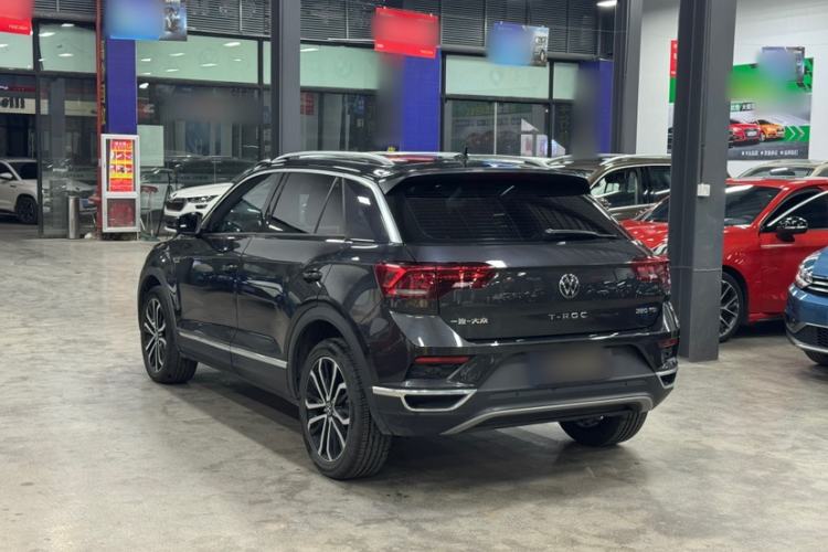 Used Volkswagen T-ROC 2021 280TSI DSG Two-Wheel Drive Comfort Connect Edition Exterior 3