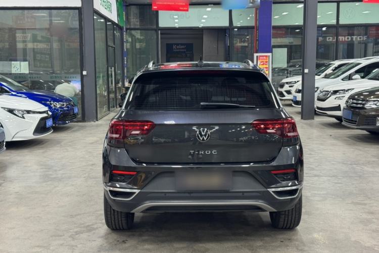 Used Volkswagen T-ROC 2021 280TSI DSG Two-Wheel Drive Comfort Connect Edition Exterior 4