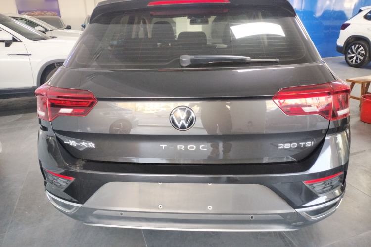 Used Volkswagen T-ROC 2021 Revised Version 280TSI DSG Two-Wheel Drive Elite Connect Edition Rear