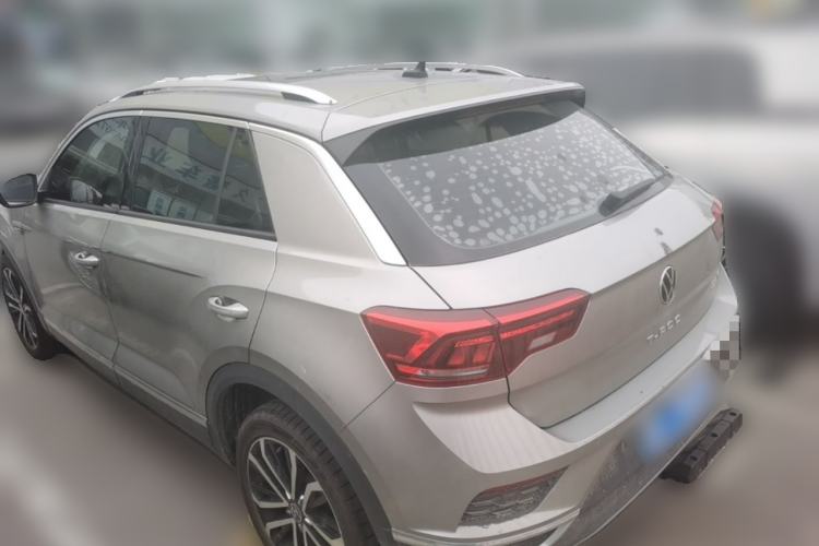 Used Volkswagen T-ROC 2021 280TSI DSG Two-Wheel Drive Comfort Connect Edition Rear Left 45 Deg