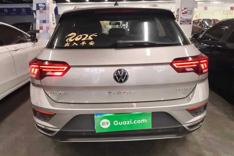 Used Volkswagen T-ROC 2021 280TSI DSG Two-Wheel Drive Comfort Connect Edition Rear
