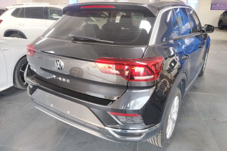 Used Volkswagen T-ROC 2021 Revised Version 280TSI DSG Two-Wheel Drive Elite Connect Edition Rear Right 45 Deg