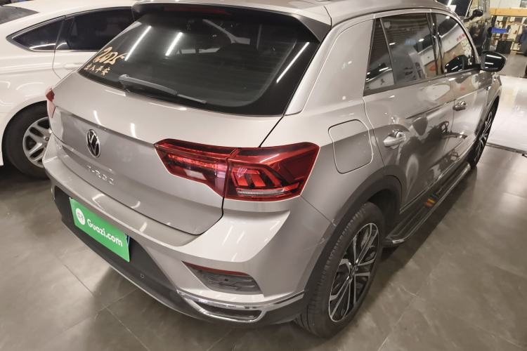 Used Volkswagen T-ROC 2021 280TSI DSG Two-Wheel Drive Comfort Connect Edition Rear Right 45 Deg