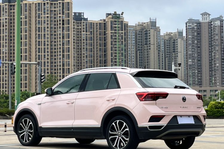 Used Volkswagen T-ROC 2021 280TSI DSG Two-Wheel Drive Comfort Connect Edition Exterior 1