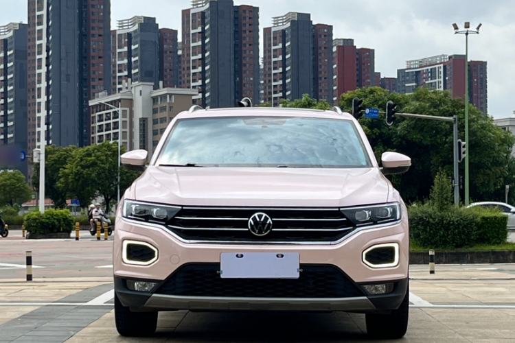 Used Volkswagen T-ROC 2021 280TSI DSG Two-Wheel Drive Comfort Connect Edition Exterior 3