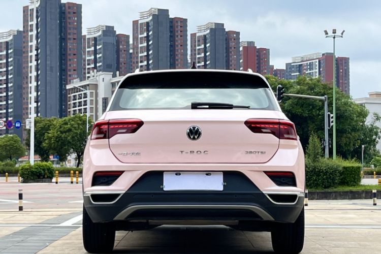 Used Volkswagen T-ROC 2021 280TSI DSG Two-Wheel Drive Comfort Connect Edition Exterior 6