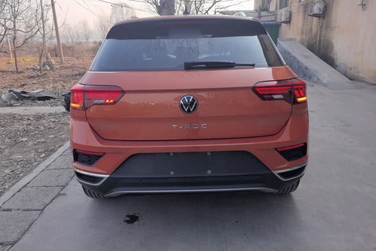 Used Volkswagen T-ROC 2021 280TSI DSG Two-Wheel Drive Comfort Connect Edition Rear